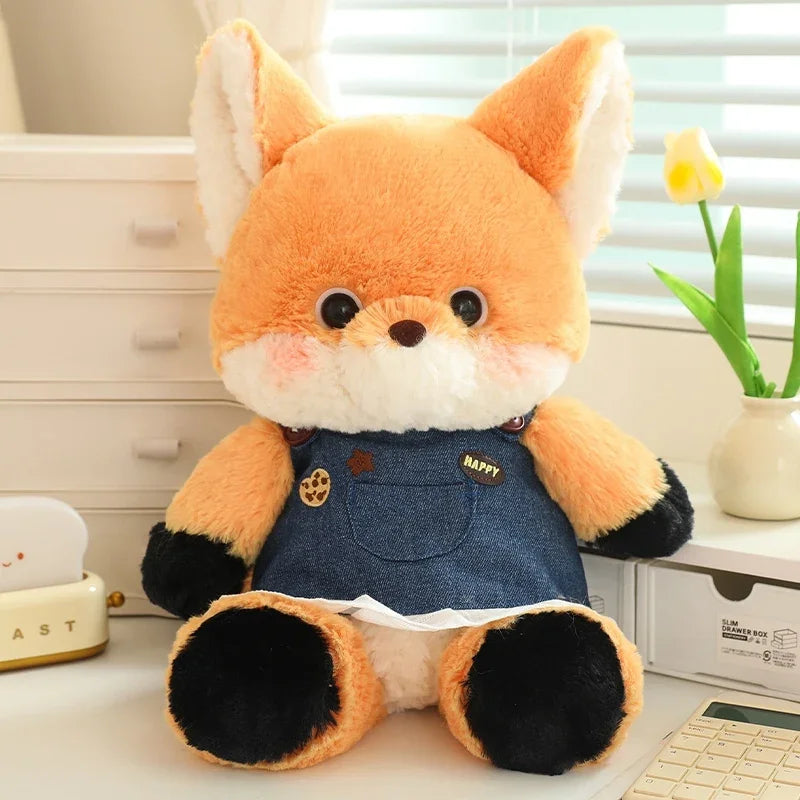 Cute Animal (Fox/Wolf) With/Without Clothes Plush Toys 50cm