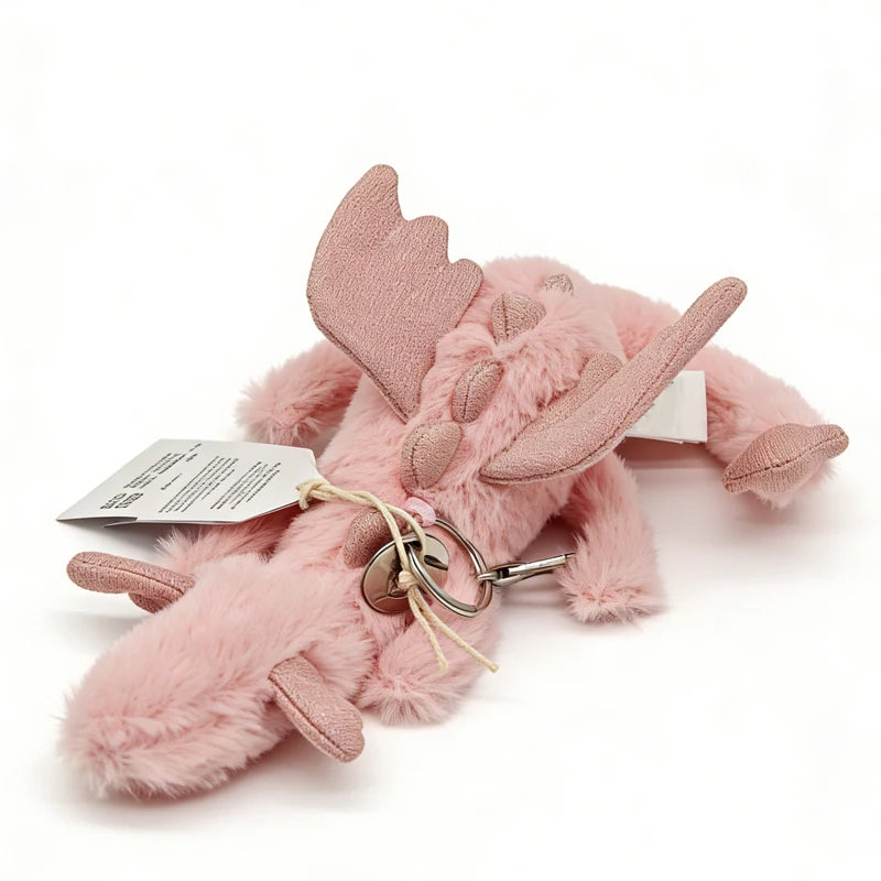 Cute Green Dragon Plush Toys 40cm Or Pink/Purple/White Dragon Plush Keychains 10cm