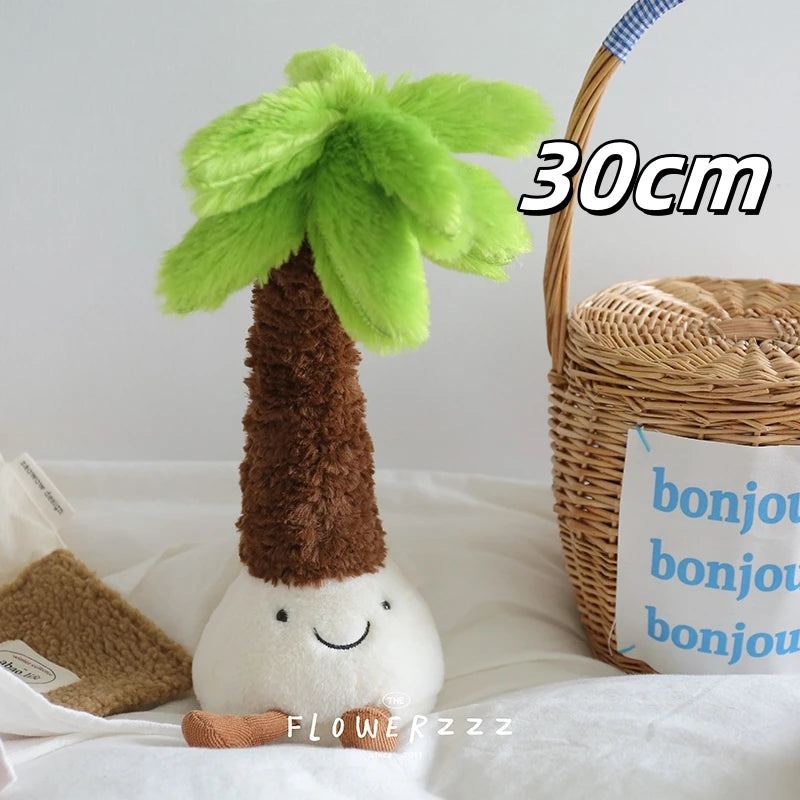 Cute Coconut/Lemonade/Red Coral/Palm Tree Plush Toys