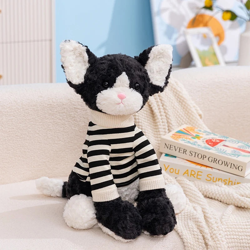 Cute Animal (Fox/Cat/Dog) With Clothes Plush Toys 23/32/50cm