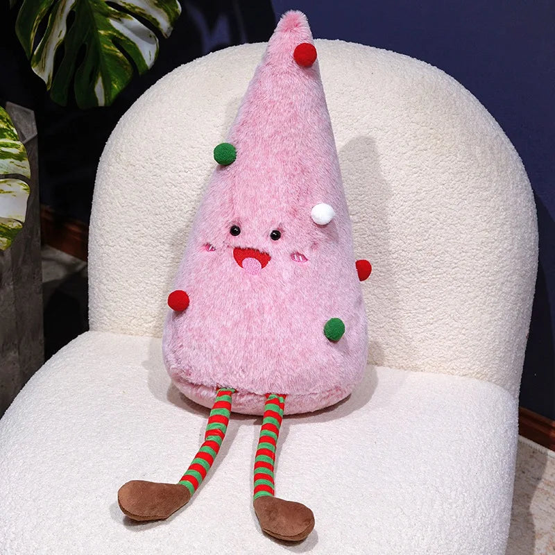 Cute/Funny Christmas (Tree) Plush Toys 30/45cm - Blue/Pink