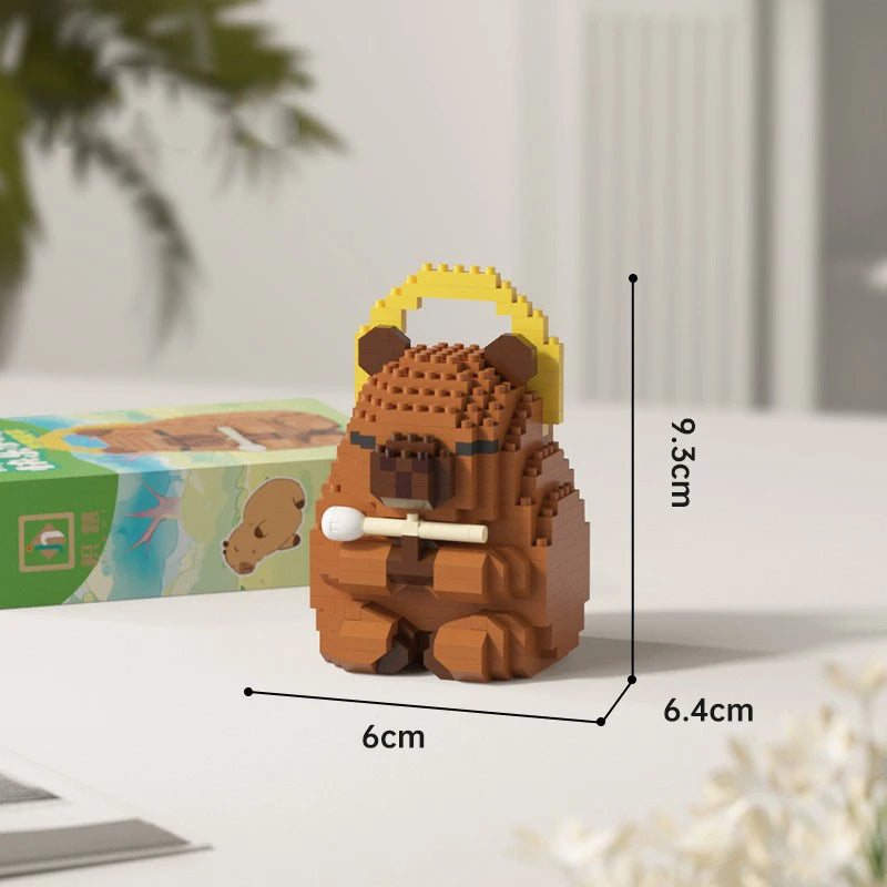 Capybara Mini Building Blocks - 6 Styles