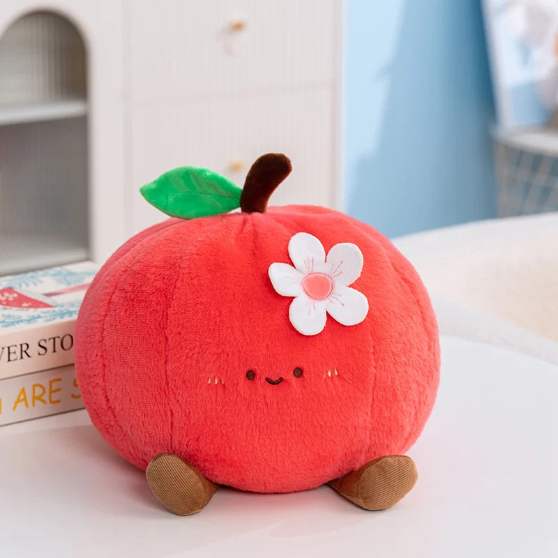 Cute Fruits (Orange/Apple/Pineapple/Strawberry/Watermelon/Coconut) Plush Toys 30cm