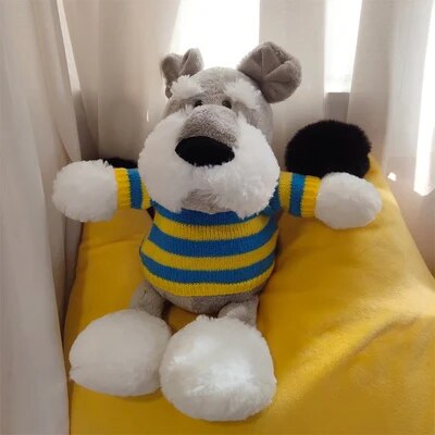 Dog(Schnauzer) With Sweater Plush Toys 35/45cm - 8 Styles