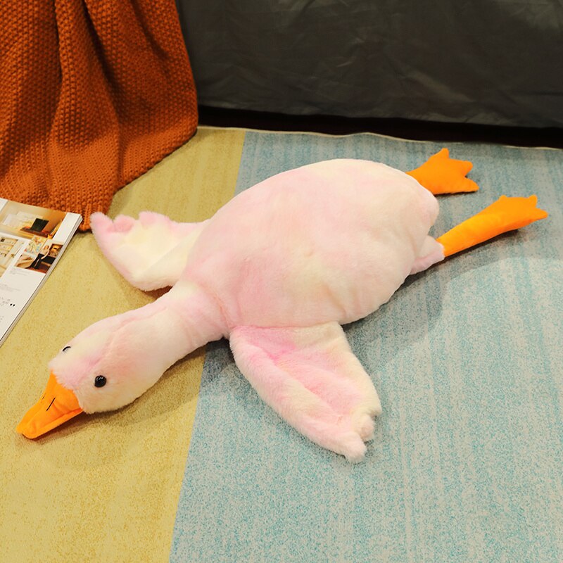 Bird (Colourful) Lying Duck Pillow Plush Toys 50-190cm