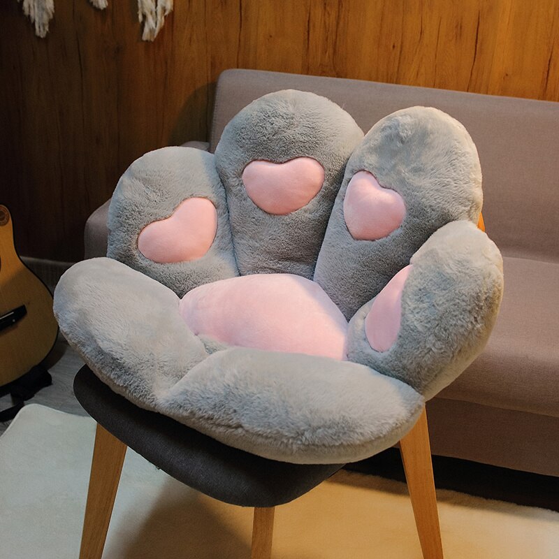 Bear Paw Cushion With Hearts Plush Toys 60x70cm/70x80cm