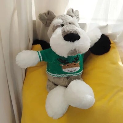 Dog(Schnauzer) With Sweater Plush Toys 35/45cm - 8 Styles