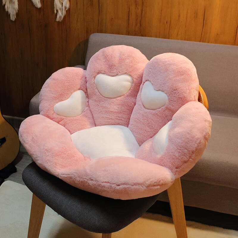 Bear Paw Cushion With Hearts Plush Toys 60x70cm/70x80cm