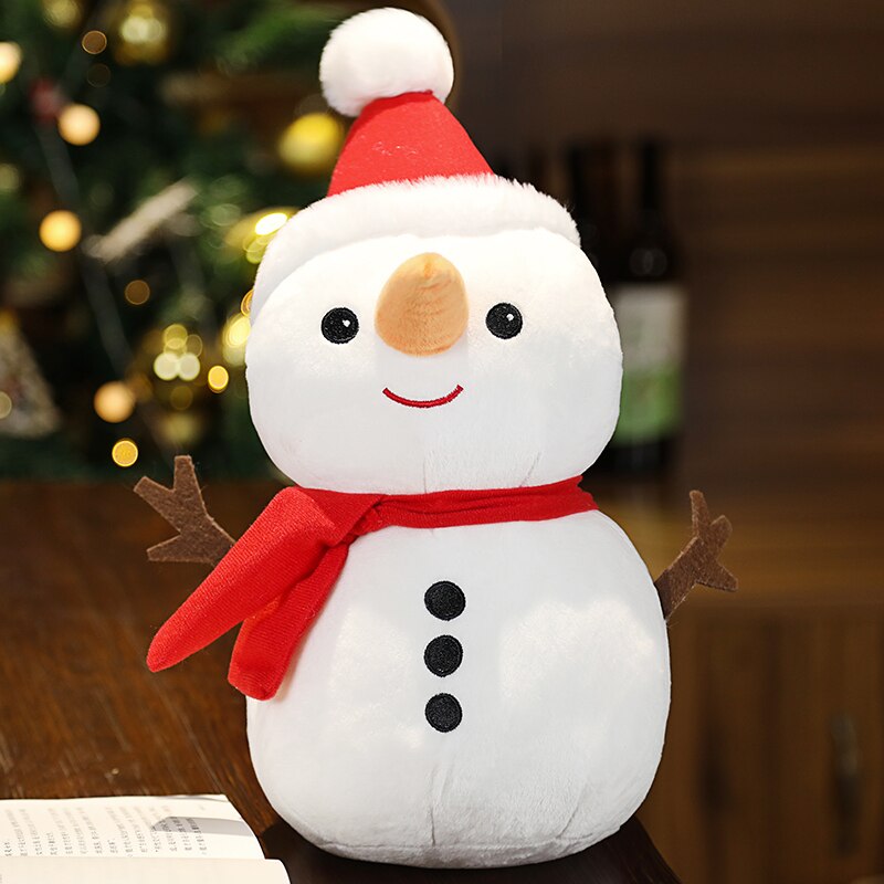 Christmas (Santa Claus/Elk/Snowman/Grandma) Plush Toys 23cm/40cm/50cm