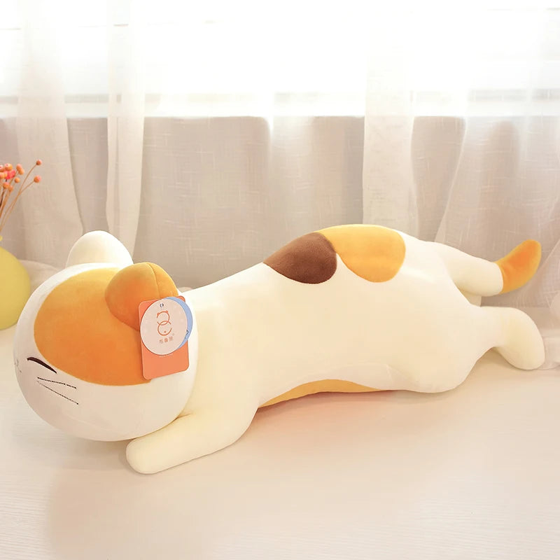 Cute Cat Plush Pillow Toys 40/50/60/80cm