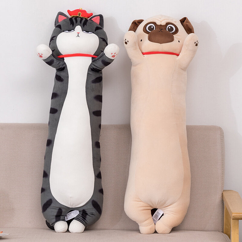 Long Live My Emperor Cat And Bazaar Black Dog Pillow Plush Toys 70/90/110cm