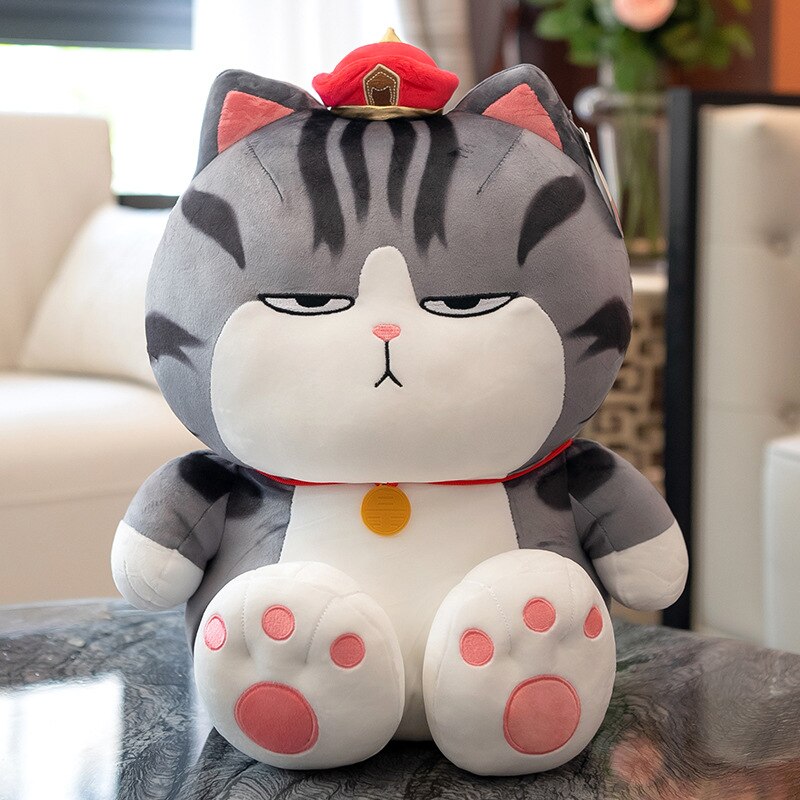 Long Live My Emperor Cat And Bazaar Black Dog Plush Toys 23/30/40cm