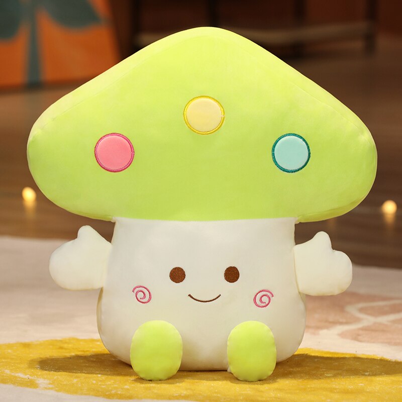 Mushroom Hand Warmer Pillow Plush Toys 43x43cm