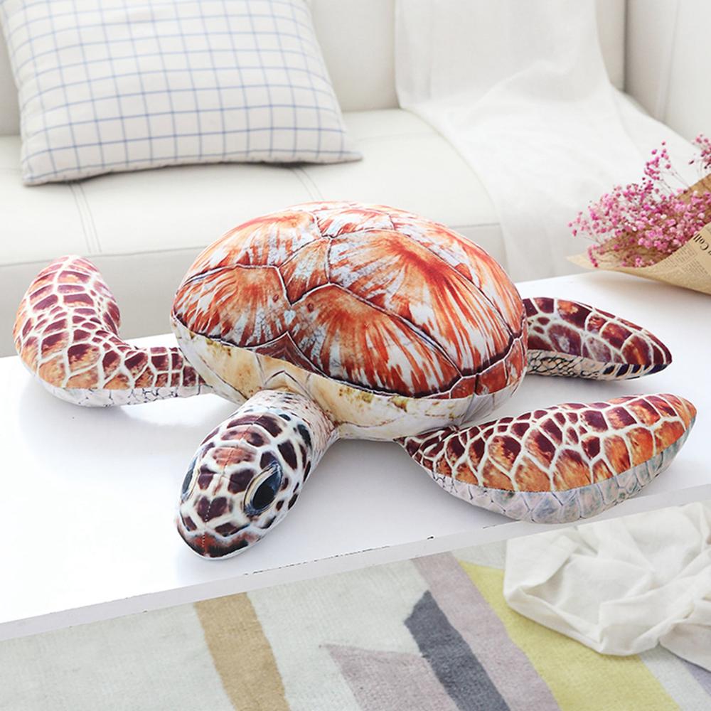 Turtle Plush Toys 25-70cm (Green/Grey/Orange)