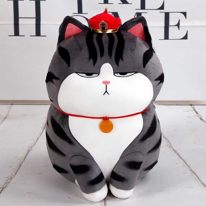 Long Live My Emperor Cat And Bazaar Black Dog Plush Toys 30/40/50cm