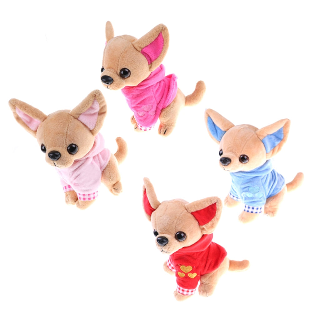 Cute Chihuahua Dog Plush Toys 17cm - 4 styles