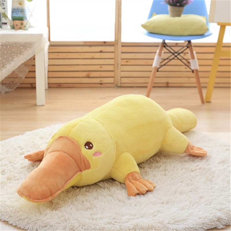 Cute Yellow Platypus Plush Toys 50/60/80/100/120cm