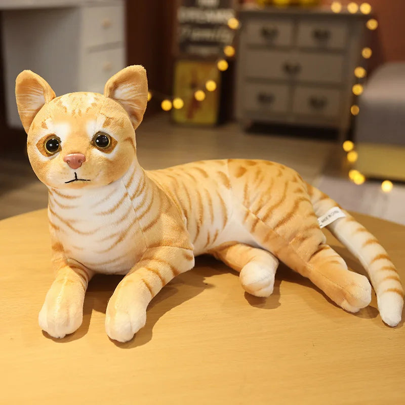 Cats Lifelike Plush Toy 29cm - 3 Styles