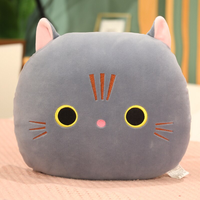 Cat Plush Toys 30cm/With Hand Warmer 30cm/ With Blanket 30cm - Orange/Black/Grey/Pink