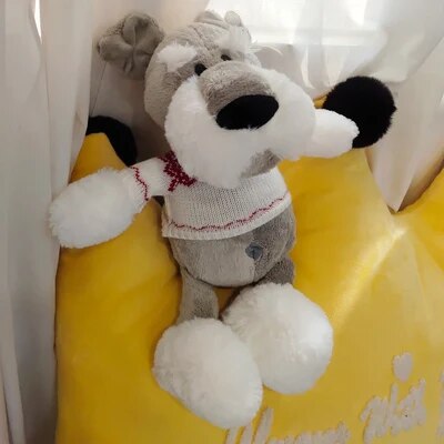 Dog(Schnauzer) With Sweater Plush Toys 35/45cm - 8 Styles