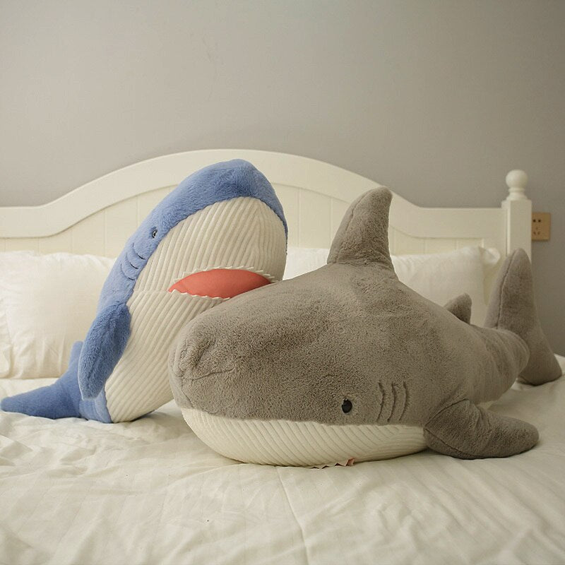 Narwhal (Blue/Pink) And Shark(Blue/Grey) Plush Toys 60/90/120cm