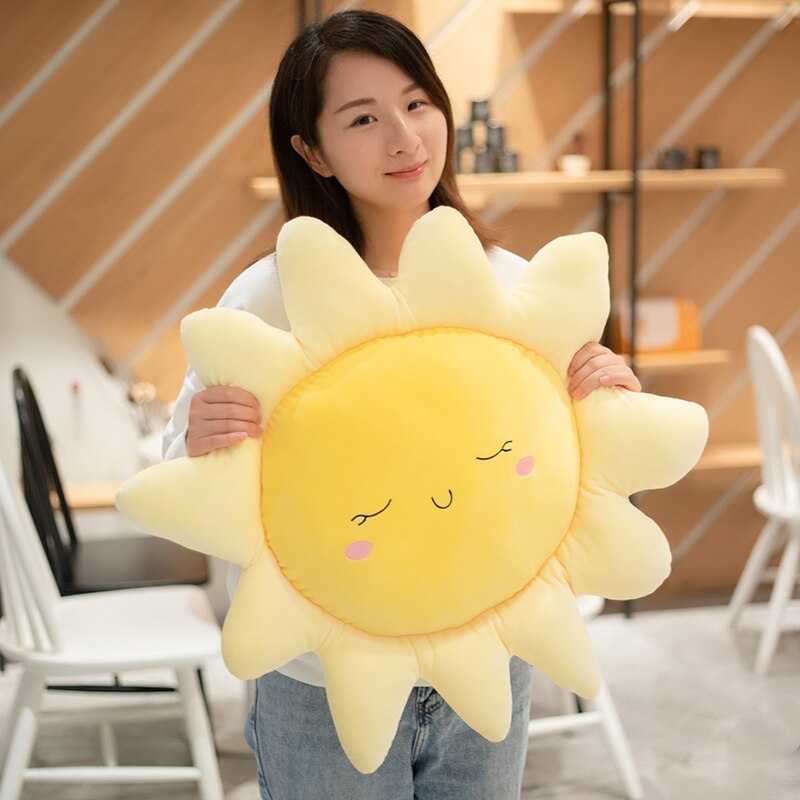 Sky Series Plush Toys (Yellow Sun, Pink/Blue Cloud) 35-70cm