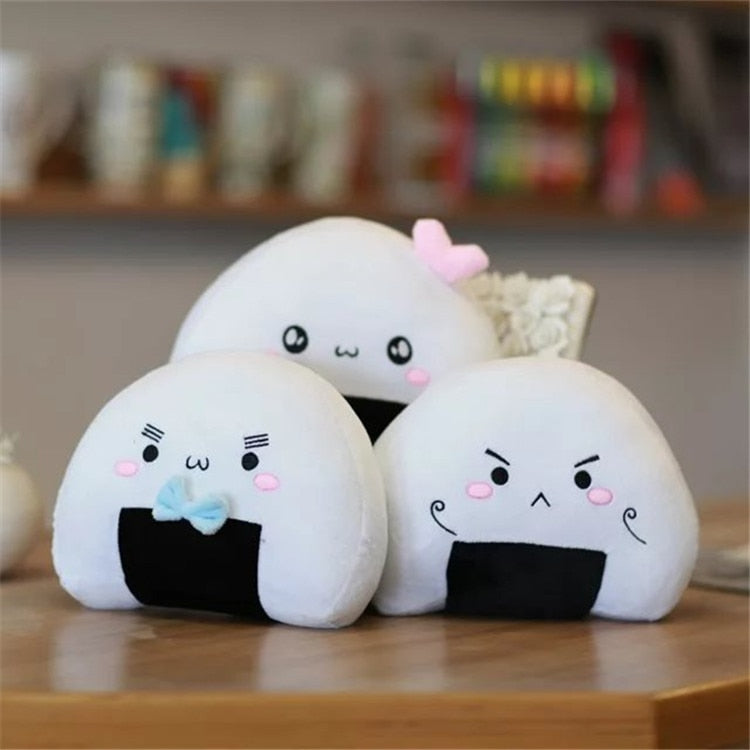 Funny Onigiri (Japanese Triangle) Rice Ball Plush Toys 20cm/36cm