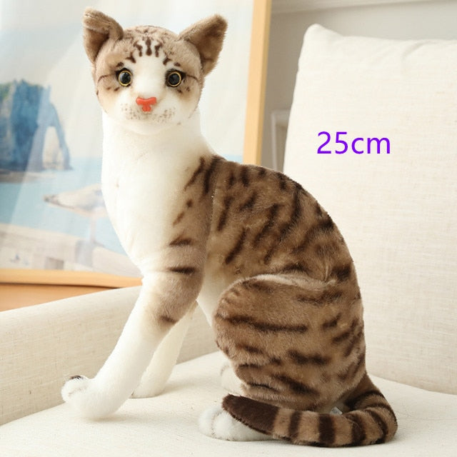 Cat (Lifelike Siamese/Shorthair) Plush Toys