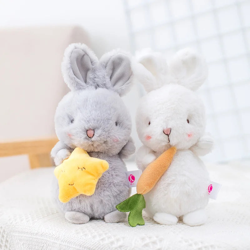 Cute Rabbit Plush Toy 20/30CM - White/Grey