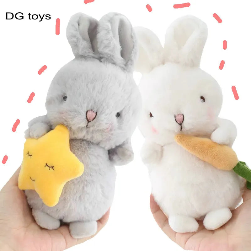 Cute Rabbit Plush Toy 20/30CM - White/Grey