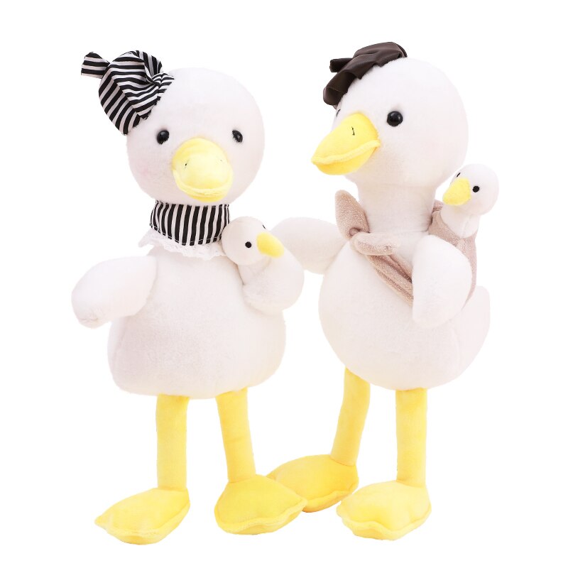 Father/Mother Duck With Duckling Plush Toys 35cm - 3 Choices