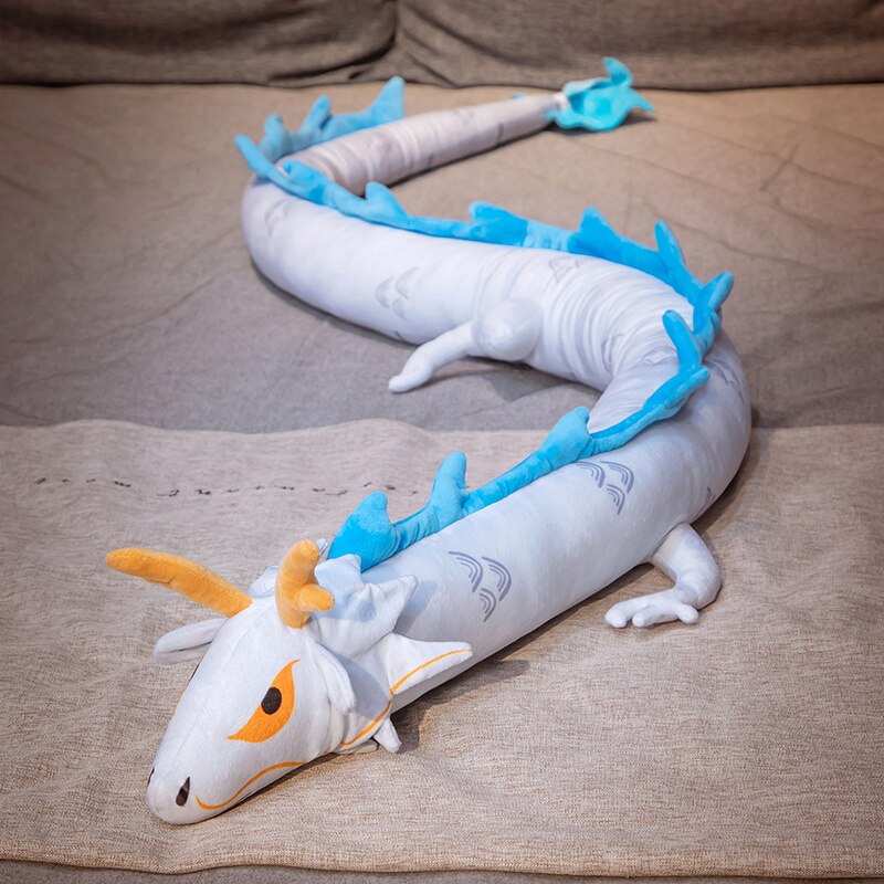 Chinese Dragon Plush Toys 220cm - White/Green/Red/Blue/Yellow