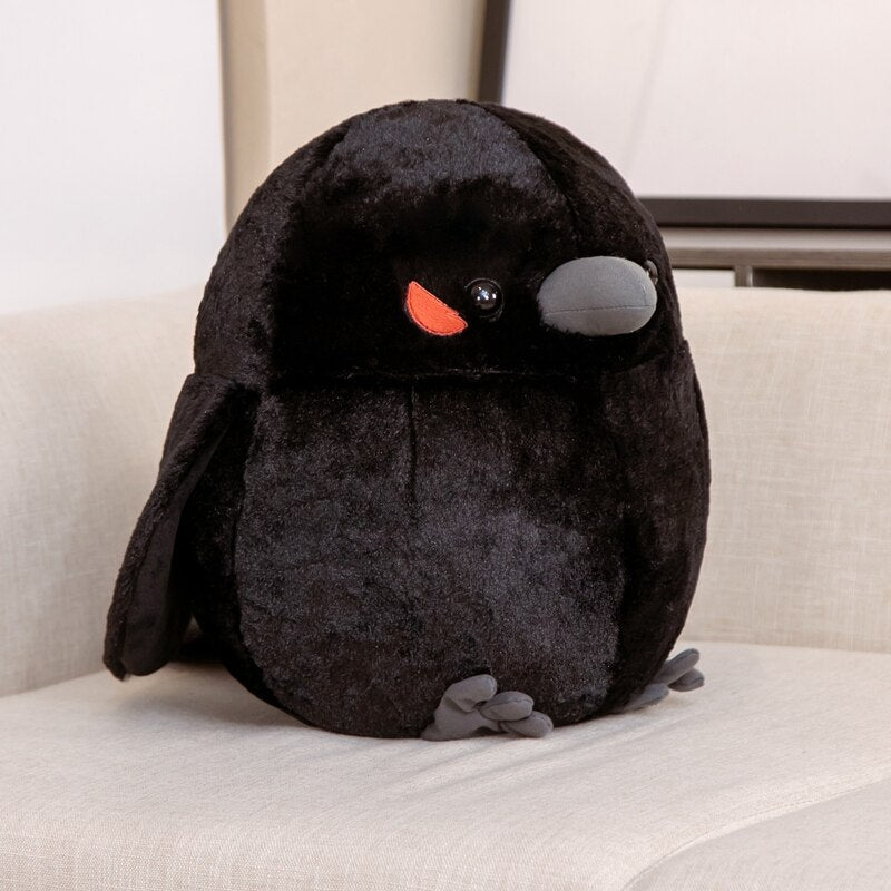 Bird (Round Sparrow & Crow) Plush Toys 35cm/40cm