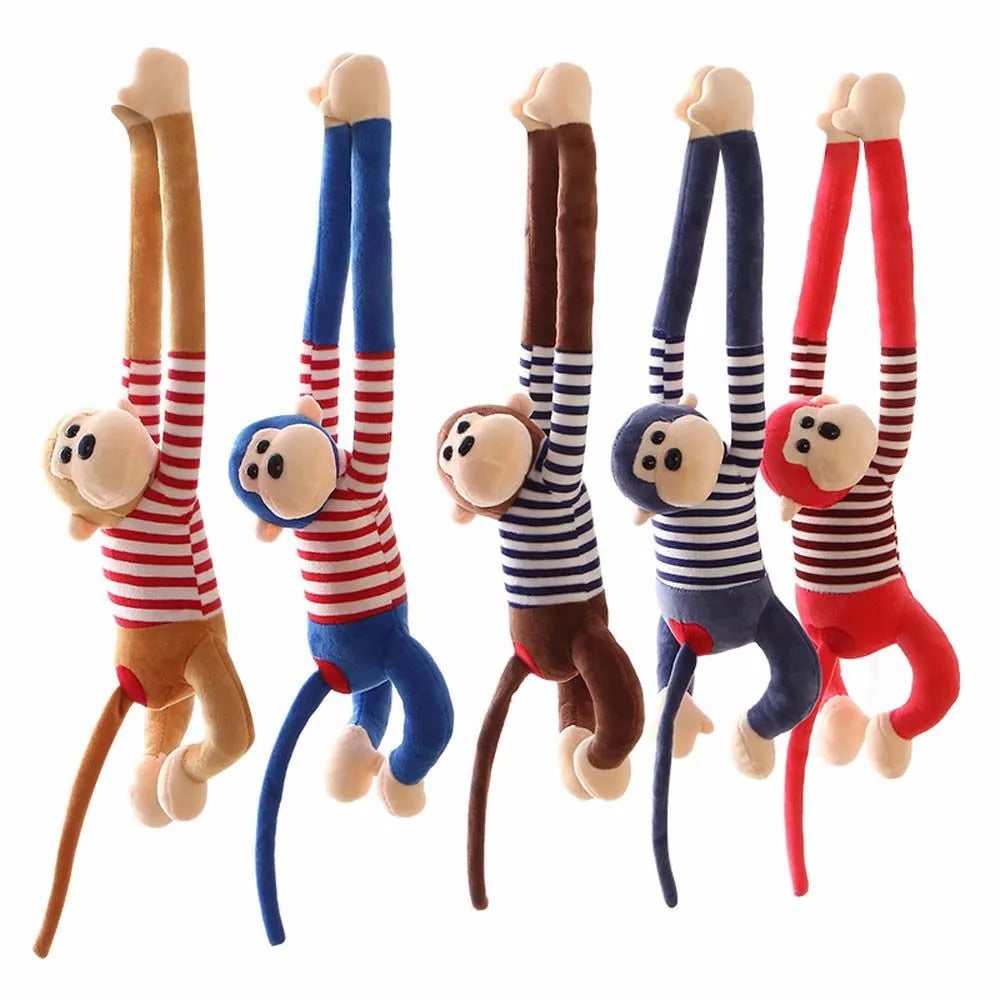 Cute Monkey Curtain Buckle Plush Toys - 10 Styles