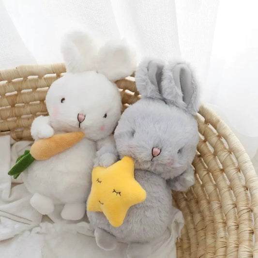 Cute Rabbit Plush Toy 20/30CM - White/Grey