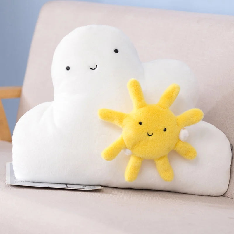 Sky Series Plush Toys (Sun/Cloud/Raindrop/Moon) - 5 Styles