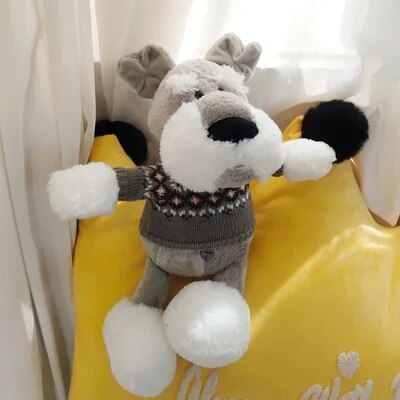 Dog(Schnauzer) With Sweater Plush Toys 35/45cm - 8 Styles