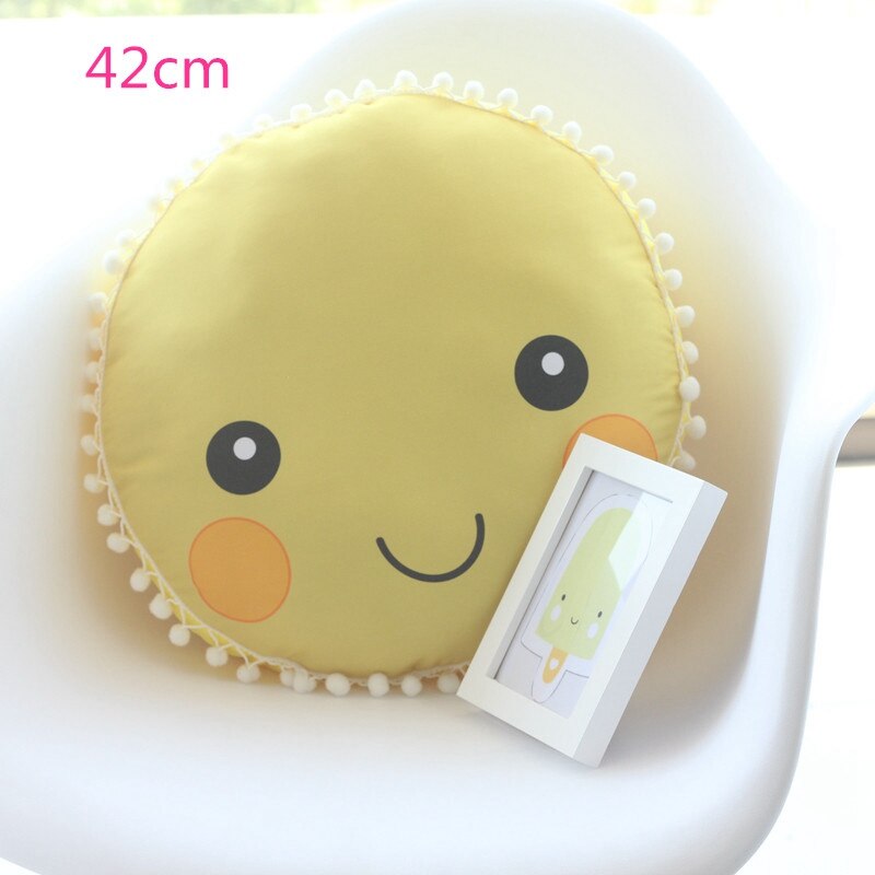 Cute Smiling Face Pillow Plush Toys (With "You are my sunshine") 42cm/53cm 