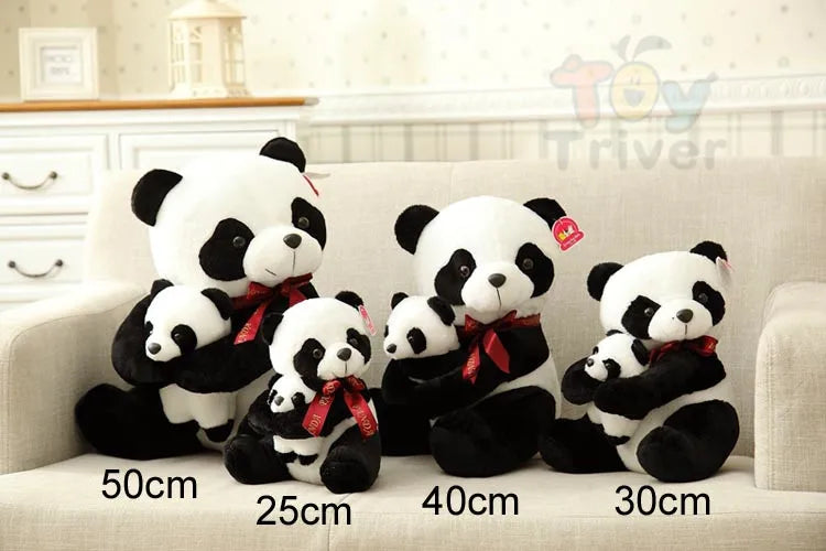 Cute Panda (Mother And Child) Plush Toys 25/30/40/50cm