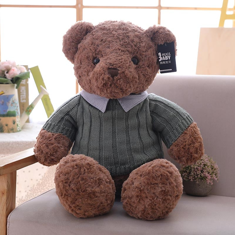 Teddy Bear With Sweater Plush toys 50cm/75cm/110cm