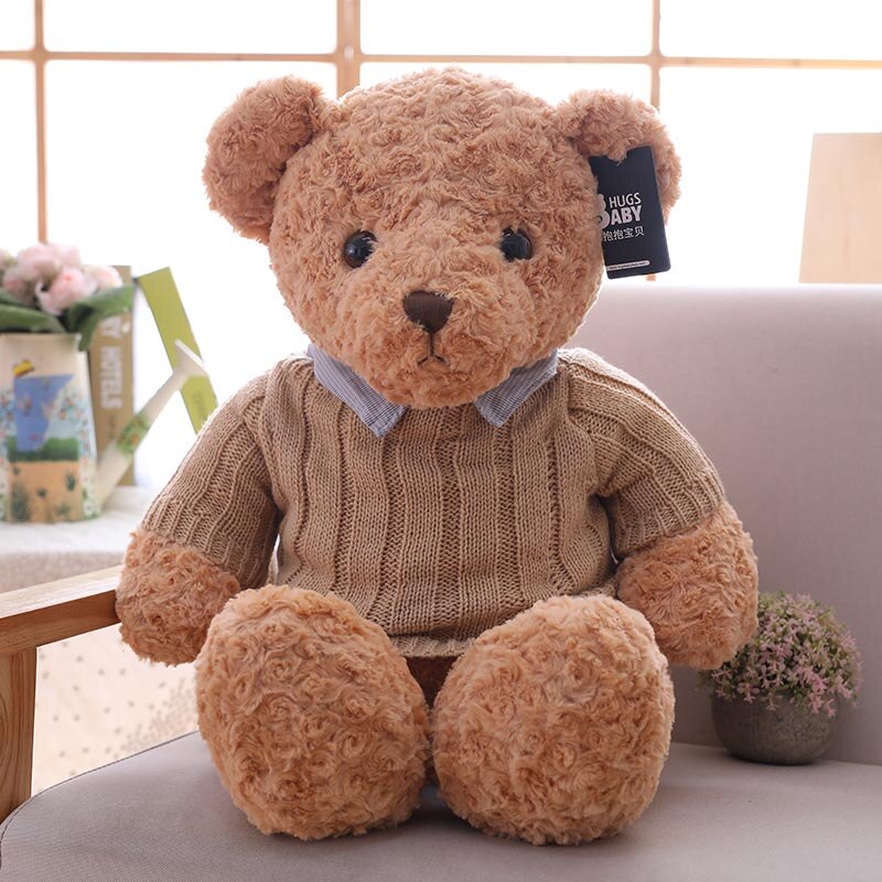 Teddy Bear With Sweater Plush toys 50cm/75cm/110cm