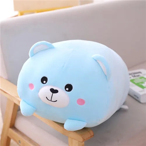 Cute Animal (Dinosaur/Pig/Cat/Bear/Deer/Elephant/Hamster/Panda) Plush Pillow Toys 20/60/85cm