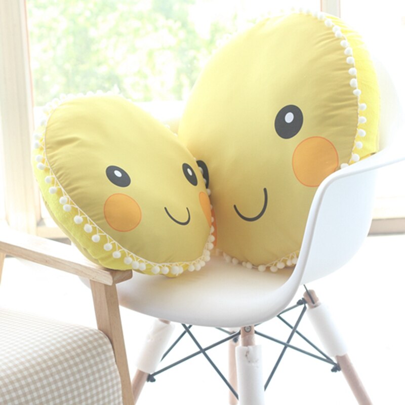 Cute Smiling Face Pillow Plush Toys (With "You are my sunshine") 42cm/53cm 