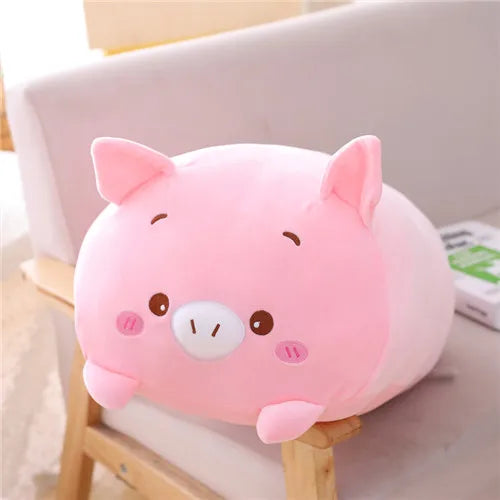 Cute Animal (Dinosaur/Pig/Cat/Bear/Deer/Elephant/Hamster/Panda) Plush Pillow Toys 20/60/85cm