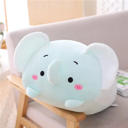 Cute Animal (Dinosaur/Pig/Cat/Bear/Deer/Elephant/Hamster/Panda) Plush Pillow Toys 20/60/85cm