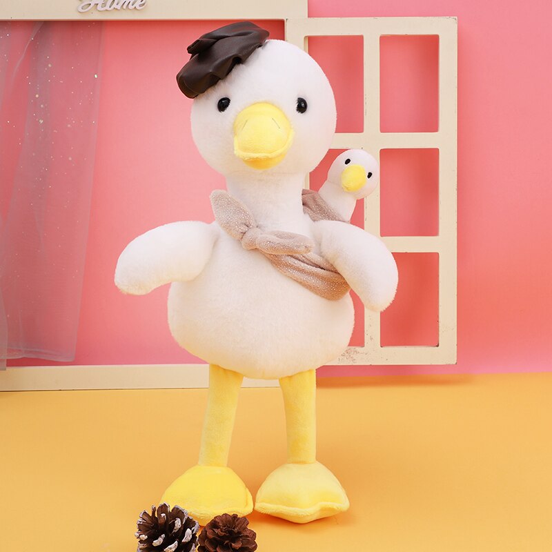 Father/Mother Duck With Duckling Plush Toys 35cm - 3 Choices