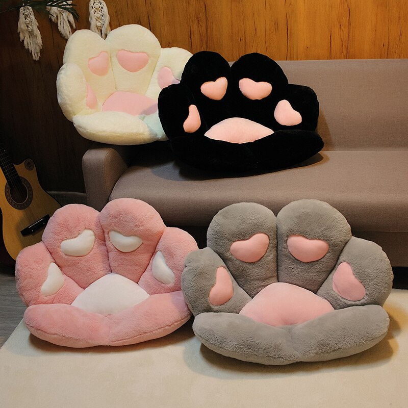 Bear Paw Cushion With Hearts Plush Toys 60x70cm/70x80cmBear Paw Cushion With Hearts Plush Toys 60x70cm/70x80cm