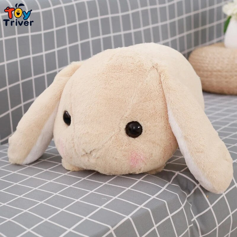 Cute Bunny Pillow Plush Toys 45cm - White/Grey/Brown/Pink