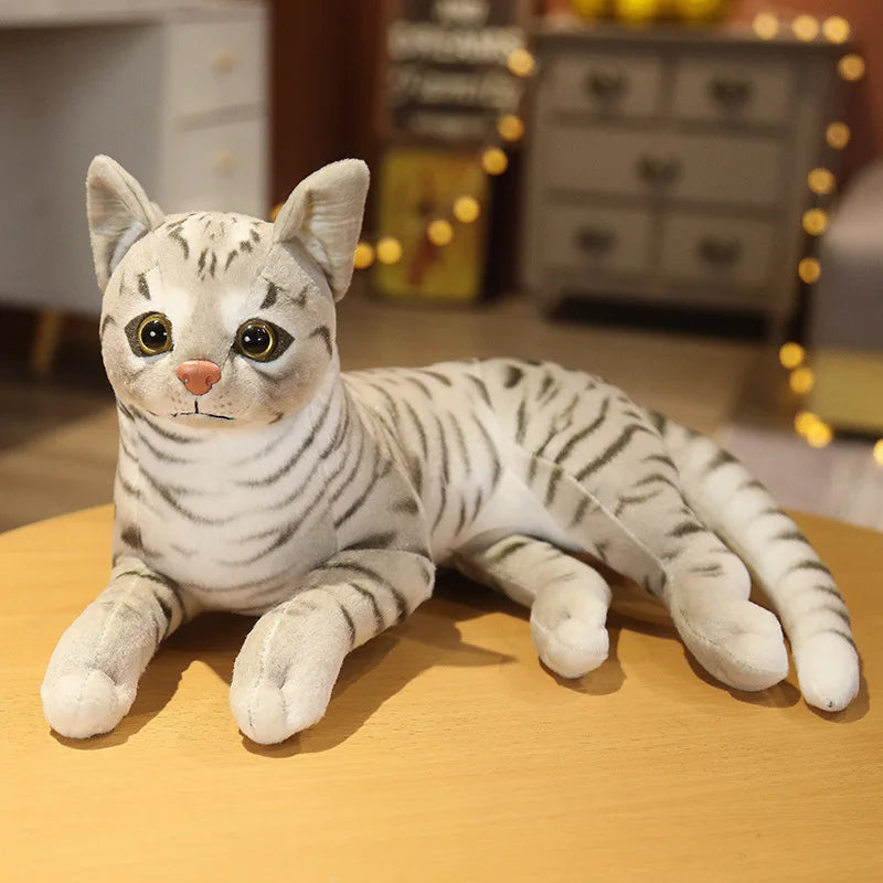Cats Lifelike Plush Toy 29cm - 3 Styles