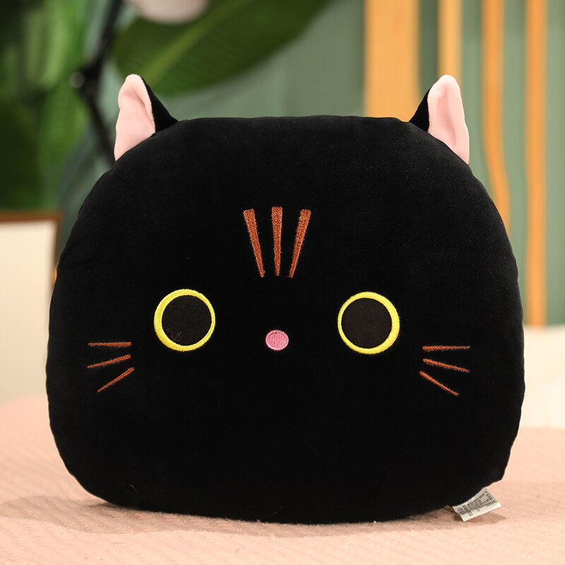 Cat Plush Toys 30cm/With Hand Warmer 30cm/ With Blanket 30cm - Orange/Black/Grey/Pink